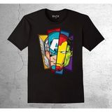 BUMETA Marvel Süper Kahramanlar Tişört Çocuk T-Shirt - 7 - 8 Yaş - Siyah