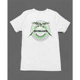 Bumeta Metallica Rock Metal Unisex Tişört T-Shirt - Beyaz