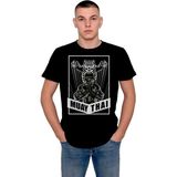 BUMETA Muay Thai Box Kick Box Tayland Tişört T-Shirt - 2XL - Siyah