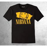 BUMETA Nirvana Hanson Müzik Music Grubu Tişört Çocuk T-Shirt - 9 - 10 Yaş - Siyah