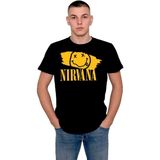 BUMETA Nirvana Hanson Müzik Music Grubu Tişört T-Shirt - Siyah