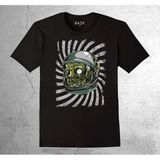 BUMETA Org Kask Space Cosmos Yordle Tişört Çocuk T-Shirt - 3 - 4 Yaş - Siyah