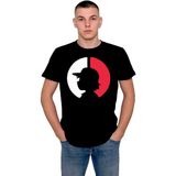 BUMETA Pokemon Ash Ketchum Kırmızı Top Tişört T-Shirt - 2XL - Siyah