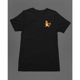 Bumeta Pokemon Pikachu Charmander Unisex Tişört T-Shirt - Beyaz