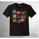 BUMETA Red Ball Game Redball Kırmızı Top Tişört Çocuk T-Shirt - 5 - 6 Yaş - Siyah