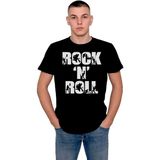 BUMETA Rock'n Roll Müzik Müsic Heavy Metal Tişört T-Shirt - Siyah