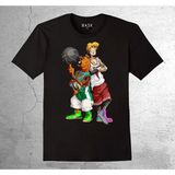 BUMETA Scooby Doo Shagge Basketbol Hippi Tişört Çocuk T-Shirt - 7 - 8 Yaş - Siyah