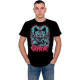 BUMETA Slipknot Rock Music Heavy Metal Tişört T-Shirt - Siyah