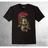 BUMETA Spartan Moaon Aabe Spartalı Kask Mızrak Tişört Çocuk T-Shirt - 5 - 6 Yaş - Siyah