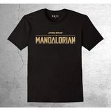 BUMETA Star Wars Mandalorian Yıldız Savaşları Tişört Çocuk T-Shirt - 1 - 2 Yaş - Siyah