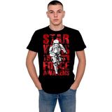 BUMETA Star Wars Yıldız Savaşları Clone Wars Darth Vader Tişört T-Shirt - Siyah