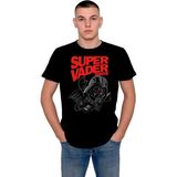 BUMETA Super Vader Bros Star Wars Yıldız Savaşları Tişört T-Shirt - Siyah