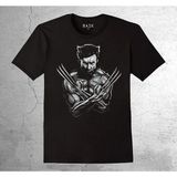 BUMETA The Wolverine Jackman Kahraman Marvel Tişört Çocuk T-Shirt - 1 - 2 Yaş - Siyah