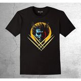 BUMETA The Wolverine Jackman Kahraman Marvel Tişört Çocuk T-Shirt - 5 - 6 Yaş - Siyah