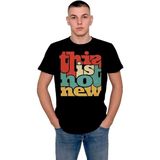 BUMETA This Is Hot New Yeni Bir Sıcak Tişört T-Shirt - 2XL - Siyah