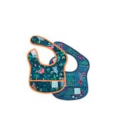 Bumkins All Together Now Unisex Bebek 2'li Başlangıç Mama Önlüğü