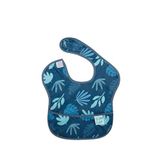 Bumkins Blue Tropic Superbib Kolsuz Unisex Bebek Mama Önlüğü - Mavi