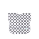 Bumkins Charcoal Check Kısa Kollu Mama Önlüğü