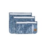 Bumkins Şeffaf Seyahat Çantası - Crushed Denim