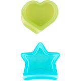 Bumkins Silikon Sos Tabağı - 2'li - Aqua Jelly