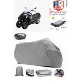 Bumoto/jinling Gallardo Branda Gri Arka Çanta Uyumlu(Topcase) Motosiket Brandası Motor Örtüsü Çadır Su Geçirmez Motosiklet Kılıfı Motor Brandası,lastikli,taşıma Torbalı