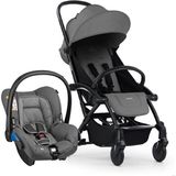 Bumprider Connect 3 Bebek Arabası Black-Grey Travel Set Citi-2 Grey - Gri