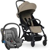 Bumprider Connect 3 Bebek Arabası Black-Sand Travel Set Citi-2 Grey - Kahve