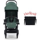 Bumprider Connect³ Bebek Arabası Black-Olive & Yan Bakım Çantası Hediyeli - Olive Green