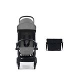 Bumprider Connect³ Black-grey Bebek Arabası + Hediye Yan Bakım Çantası - Gri