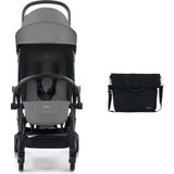 Bumprider Connect³ Black-Grey Bebek Arabası + Hediye Yan Bakım Çantası - Standart