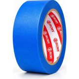 Bumy Mavi Maskeleme Bandı 48 mm x 30 Metre Marin Boya Bantı Isıya Dayanıklı Bant Kağıt Bantları - 1 Adet