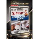 BUMY Su Geçirmez Banyo Mutfak Sızdırmazlık Bandı 22mm x 3,35 METRE Kendinden Yapışkanlı Küvet Kenar Bantı
