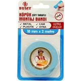 Bumy Taraflı Köpük Montaj Bandı 18 mm x 2 mt - İç ve Dış Mekan Kullanıma Uygun