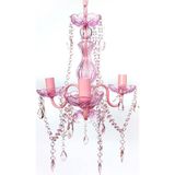 Bun Design Pembe 3 Kollu Avize