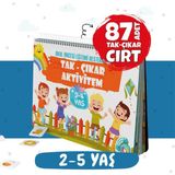 Bunbaza Tak - Çıkar Aktivitem 87 Cırt 2-4 Yaş Anonim Yazarlı Dikkat & Zeka Geliştirme Kitabı