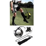Bundeba Ayarlanabilir Tekmelik Top Tutucu Bel Kemeri Futbol Topu Antrenman Egzersiz Eğitici Kemer Korse