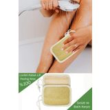 Bundeba Doğal Kabak Kesesi Dikdörtgen Loofah Kabak Lifi Peeling Kese