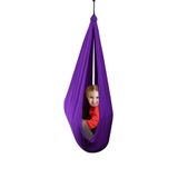 Bundeba Yoga Swing Mor Salıncak Duyusal Salıncak Çocuk Aktivite Gelişim Salıncağı Cuddle Hamak Salıncağı