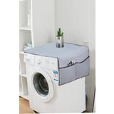 Bundera Çamaşır Makinesi Örtüsü Koruma 4 Cepli Banyo Düzenleyici Organizer Buzdolabı Örtüsü Depolama Hurç