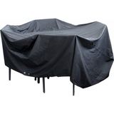 Bundera Cover Bahçe Mobilya Koruma Örtüsü Yağmur Toz Kir Önleyici Su Geçirmez Branda - 80 x 200 x 160 cm - Siyah