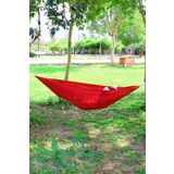 Bundera Kamp Hamağı Piknik Hamağı Bahçe Balkon Outdoor Kamp Salıncak Hamak (Pembe)