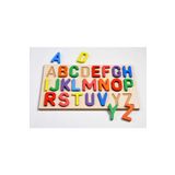 Bundera Montessori Ahşap Harfler Alfabe Eğitici Harfler Puzzle Bultak Çocuk Oyuncağı.