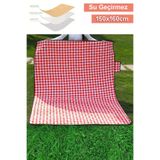 Bundera Piknik Örtüsü Su Geçirmez Kendinden Çantalı 150x160 Cm Kamp Tipi Piknik Yer Minderi Kapitone Elyaf