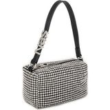 Bundle Island Kadın Çapraz Çanta Black White Diamond Taşlı NC875986 - Siyah