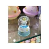 bundle island kuromi,melody,cinnemorol figürlü küçük boy ışıklı kar küresi (7 cm)