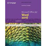 Bundle: New Perspectives Microsoft Office 365 & Word 2016: Compre. + Shelly Cashman Series Microsoft Office 365 & Outlook 2016: Intro + Mindtap ... Microsoft Office 365 & Word 2016: Compre