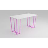 Bunelan Filan Çalışma Masası - 150 X 65 X 73h - Pembe