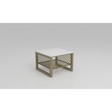 Bunelan Germelan Kare Orta Sehpa - Gold