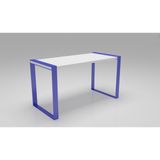 Bunelan Karolan Çalışma Masası - 130 x 65 x 73h - Mavi