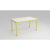 Bunelan Melan Yemek Masası M - Sarı - 140 x 80 x 73